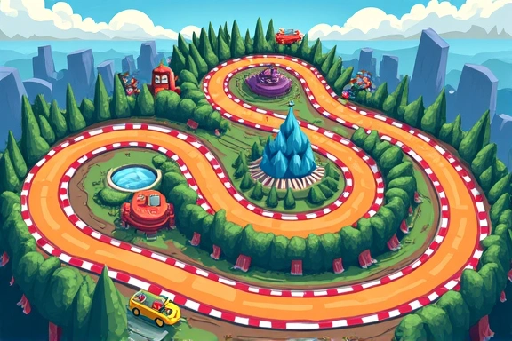 Pistas dinámicas y desafiantes