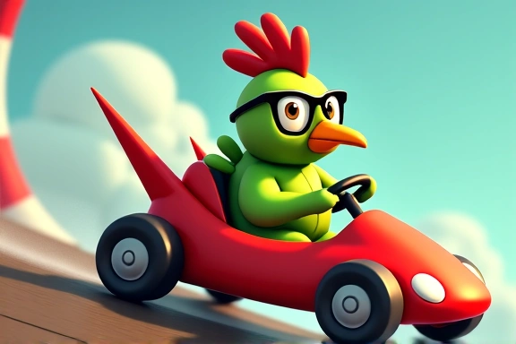 Ejemplo: Estratega Verde con Kart y Ala de Deslizamiento